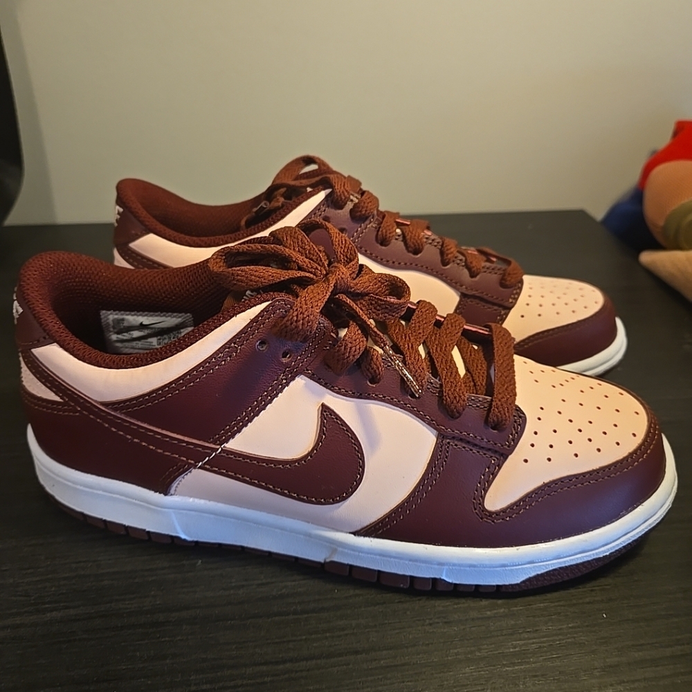 Nike Dunk Low Dark Team Red Pink (GS) BRAND NEW Sizes 6Y/Womens 7.5 New